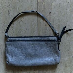 Womens Coach Bleeker Pebbled Leather‎ Wristlet 8x4.25"